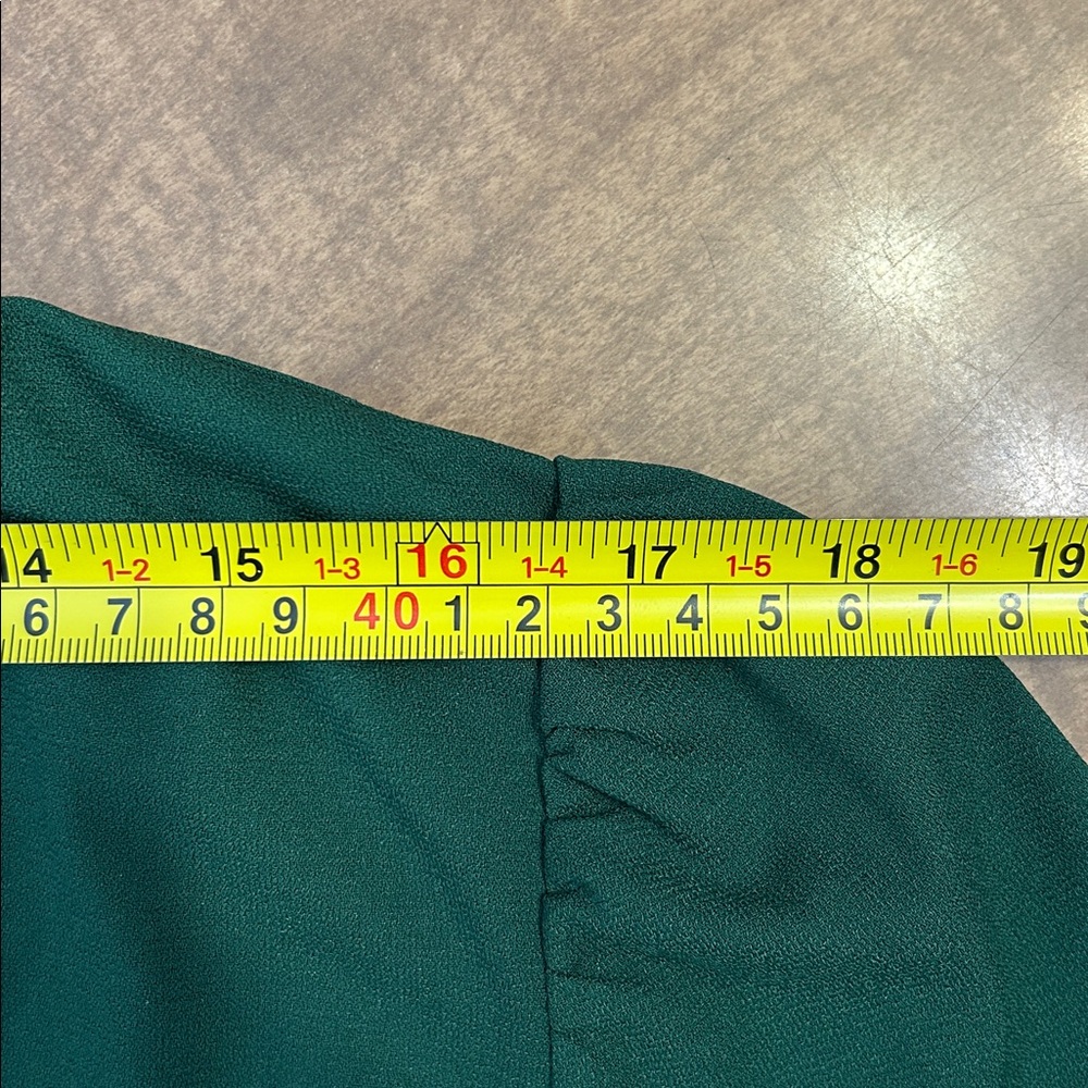 Pomander Place Tuckernuck Emerald Green Tiered Babydoll Mini Dress XXXL 3X
FF - Picture 12 of 13